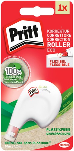 Correctietape Pritt ECO Flex 4.2mmx10m blister 1 Stuk