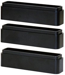 Monitorstandaard Quantore verhoogblokjes zwart 1 Stuk