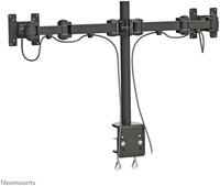 Monitorarm Neomounts D960D 2x 10 27 inch klem zw 1 Stuk-3