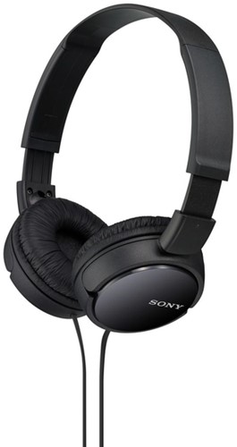 Koptelefoon Sony ZX110 bedraad 3.5mm jack over ear zwart-2