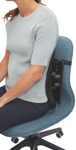 Rugsteun Kensington smartfit zwart-3