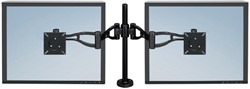 Monitorarm Fellowes Vista dubbel zwart 1 Stuk