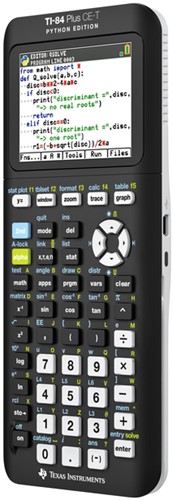 Rekenmachine Texas TI-84 Plus CE-T Python Edition 1 Stuk-2