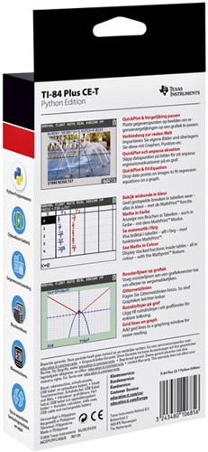 Rekenmachine Texas TI-84 Plus CE-T Python Edition 1 Stuk-3
