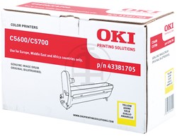 DRUM OKI 43381705 (C5700) 20K YELLOW 1 STUK
