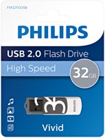 USB stick 2.0 Philips Vivid Edition 32GB grijs 1 Stuk-3