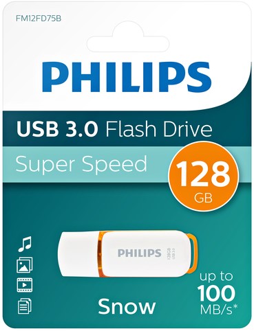 USB stick 3.0 Philips Snow Edition 128GB oranje 1 Stuk-3