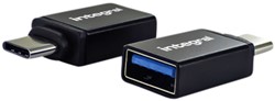 Adapter Integral 3.1 USB-A naar USB-C 2st 2 Stuk