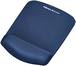 Muismatpolssteun Fellowes Plush Touch blauw 1 Stuk