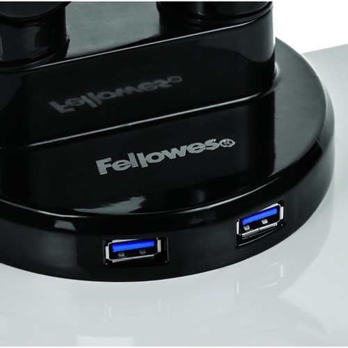 Monitorarm Fellowes Platinum Series driedubbel hor 1 Stuk-3