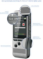 Dicteerapparaat Philips PocketMemo DPM6000 1 Stuk-3