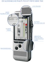 Dicteerapparaat Philips PocketMemo DPM7200 1 Stuk-3