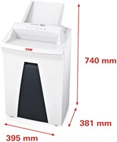 Papiervernietiger HSM Securio AF150 4.5x30mm 1 Stuk-2