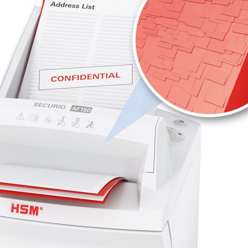 Papiervernietiger HSM Securio AF150 4.5x30mm 1 Stuk-3