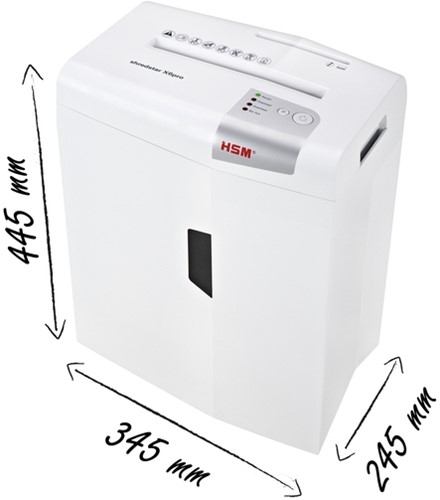 Papiervernietiger HSM shredstar X6Pro 2x15mm CD 1 Stuk-2