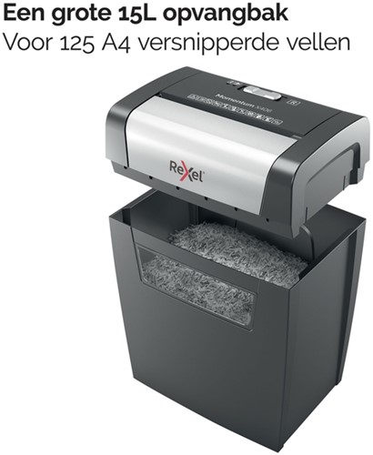 Papiervernietiger Rexel Momentum X406 4x28mm 1 Stuk-14