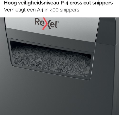 Papiervernietiger Rexel Momentum X406 snippers 4x28mm-16
