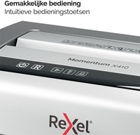 Papiervernietiger Rexel Momentum X410 4x28mm 1 Stuk-15