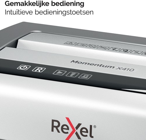 Papiervernietiger Rexel Momentum X410 snippers 4x28mm-15