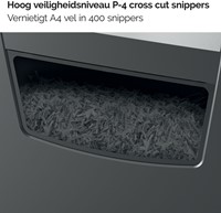 Papiervernietiger Rexel Momentum X410 snippers 4x28mm-12