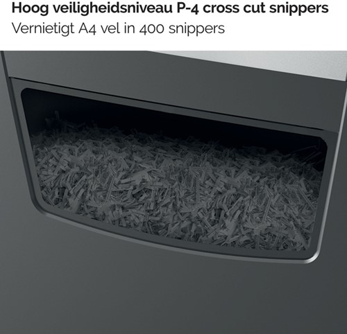 Papiervernietiger Rexel Momentum X410 snippers 4x28mm-12