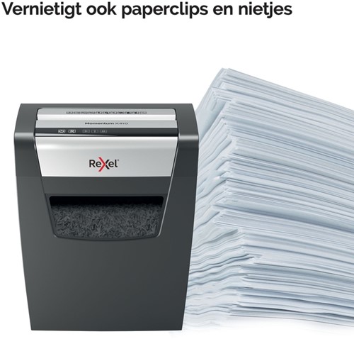 Papiervernietiger Rexel Momentum X410 4x28mm 1 Stuk-5