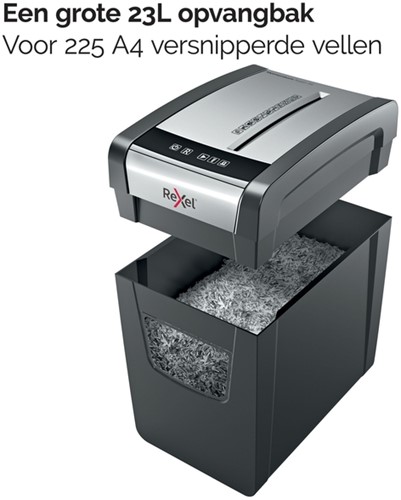 Papiervernietiger Rexel Momentum X410-SL snippers 4x28mm-2