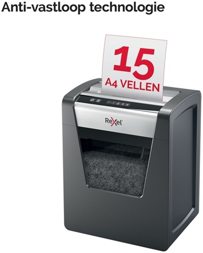 Papiervernietiger Rexel Momentum X415 snippers 4x40mm-7