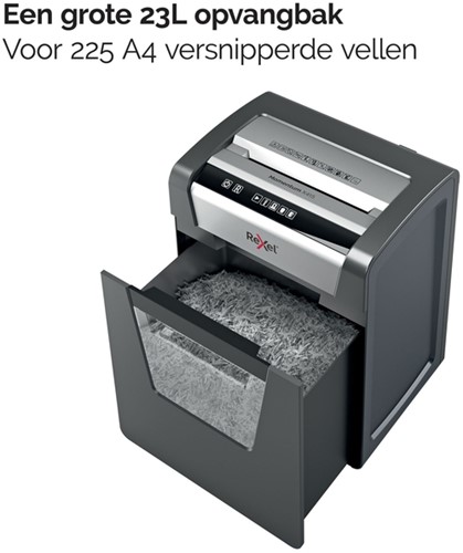 Papiervernietiger Rexel Momentum X415 snippers 4x40mm-8