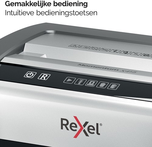 Papiervernietiger Rexel Momentum X415 snippers 4x40mm-15