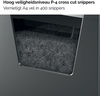 Papiervernietiger Rexel Momentum X415 snippers 4x40mm-10
