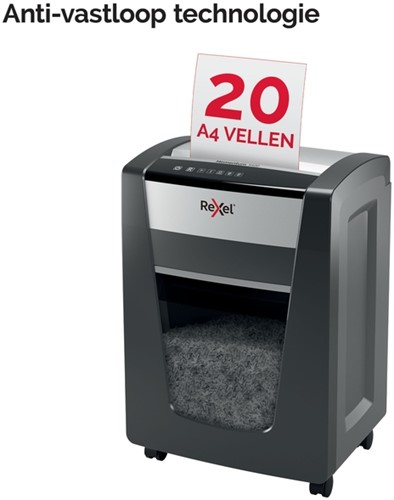 Papiervernietiger Rexel Momentum X420 snippers 4x40mm-13