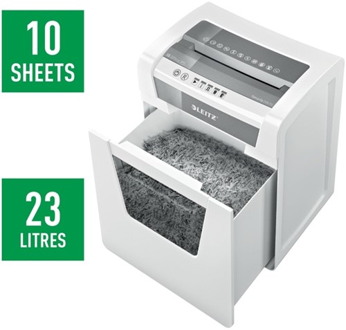 Papiervernietiger Leitz IQ Office P5 snippers 2x15mm-9