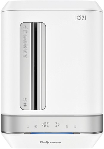 Papiervernietiger Fellowes LX221 2x12mm wit 1 Stuk-2