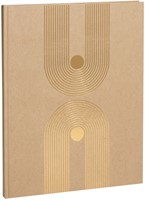 Gastenboek Exacompta Graphik 270x220 blanco kraft 1 Stuk-2