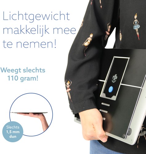 Laptopstandaard R-Go Riser Attachable 1 Stuk-2