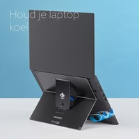 Laptopstandaard R-Go Riser Attachable 1 Stuk-3