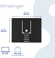 Laptopstandaard R-Go Riser Attachable 1 Stuk-1