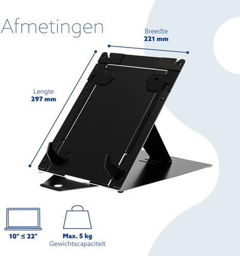 Laptopstandaard R-Go Riser DUO 1 Stuk-2