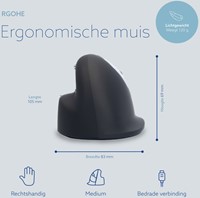 Muis R-Go Ergonomisch HE Break Draad Rechts M 1 Stuk-3
