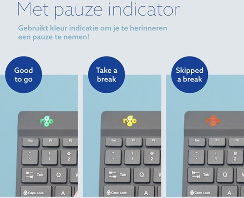 Toetsenbord R-Go Ergonomisch Split Break QWERTY 1 Stuk-3