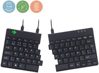 Toetsenbord R-Go Ergonomisch Split Break AZERTY 1 Stuk