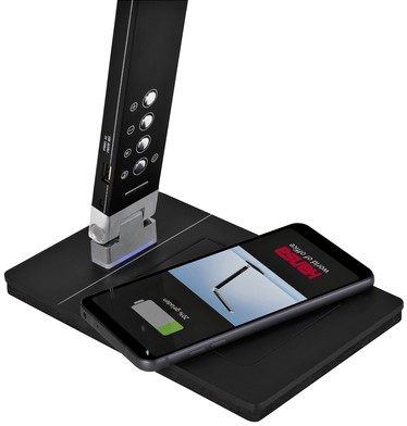 Bureaulamp Hansa led Magic plus zwart 1 Stuk-2