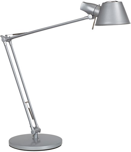 Bureaulamp MAUL Rock LED voet zilvergrijs 1 Stuk-2
