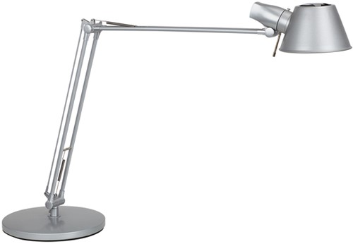 Bureaulamp MAUL Rock LED voet zilvergrijs 1 Stuk-3