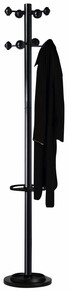 Kapstok Unilux Accueil staand zwart 1 Stuk-1