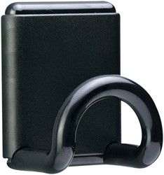 Kapstokhaak Unilux magneet 1 haak zwart 1 Stuk