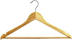 Kledinghanger Unilux woody hout 1 Stuk