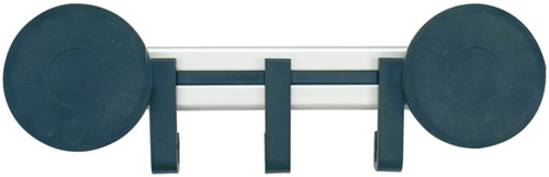 Kapstok wand VepaBins pro-line magneet 3 haak 1 Stuk-3