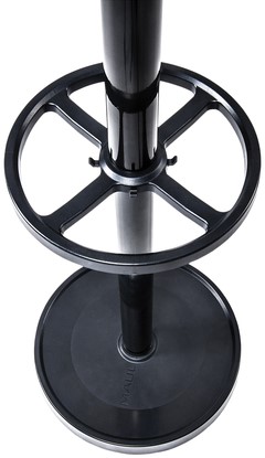 Kapstok MAUL Caligo stnd 175cm 32 haken zw RAL9004 1 Stuk-3